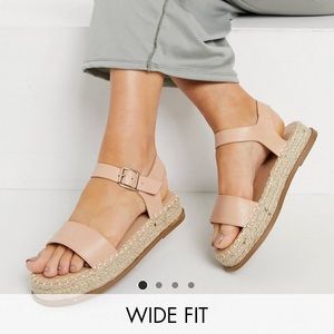COPY - ASOS Flatform Espadrille Sandals